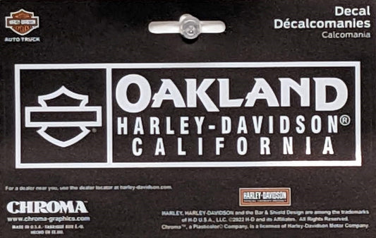 Oakland H-D Sticker